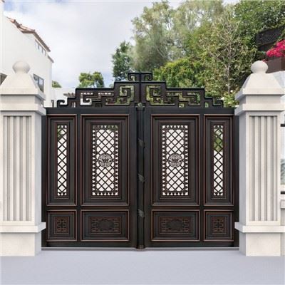 Puertas exteriores de aluminio - Puerta de entrada de aluminio - Productos  - Zhejiang Keyco Technology Group Co., Ltd